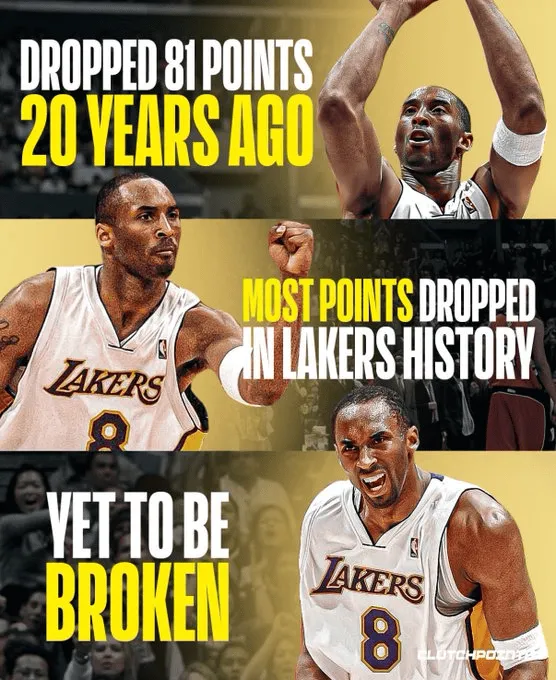 CP谈科比单场81分:二十年前的今天,我们见证了一场奇迹